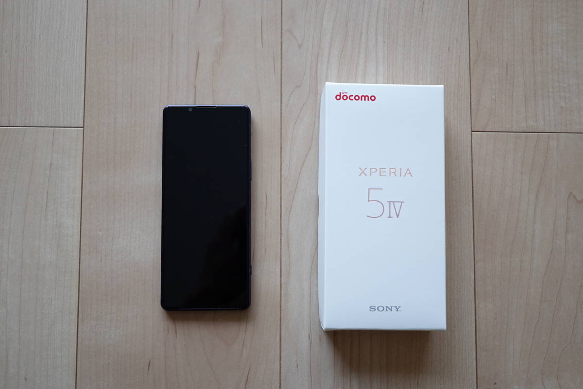 SONY Xperia 5 IV docomo SO-54C パープル 限定カラー 中古品 送料無料 