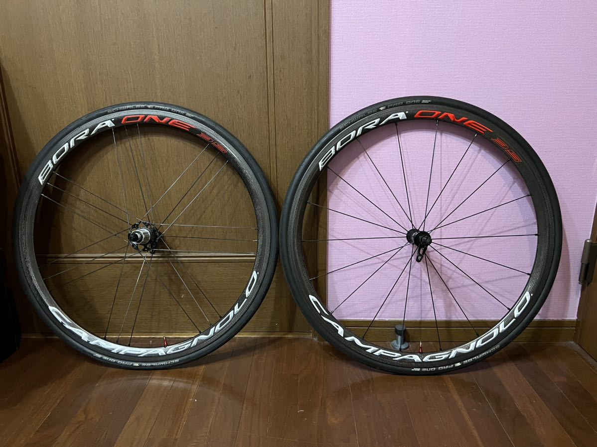 CAMPAGNOLO BORA ONE 35 クリンチャー チューブレス ワイドリム 検 カンパニョーロ ボーラワン SHIMANO ZIPP シマノ カーボンホイール リム