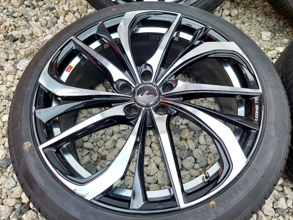アルファード ヴェルファイア レオニスTE 8.5J 20インチ オフセット35 