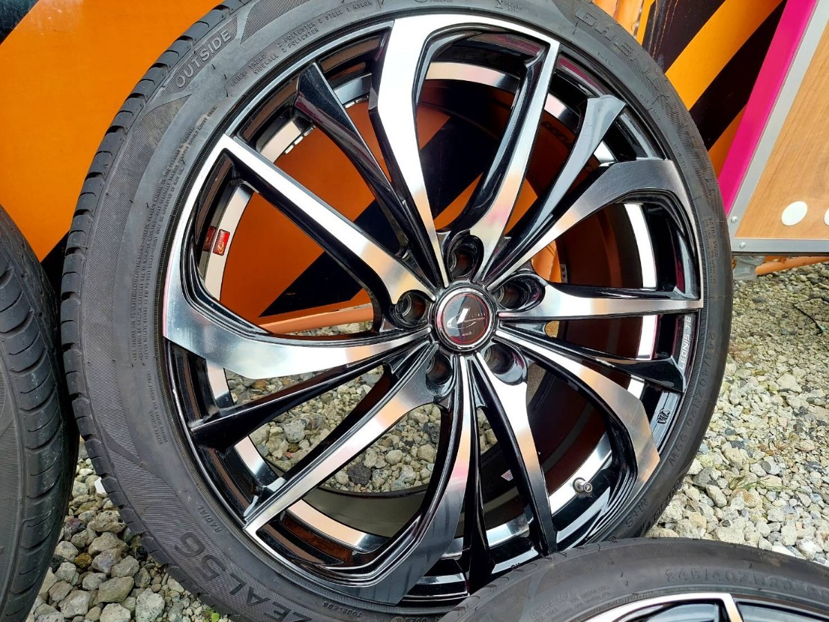 アルファード ヴェルファイア レオニスTE 8.5J 20インチ オフセット35 