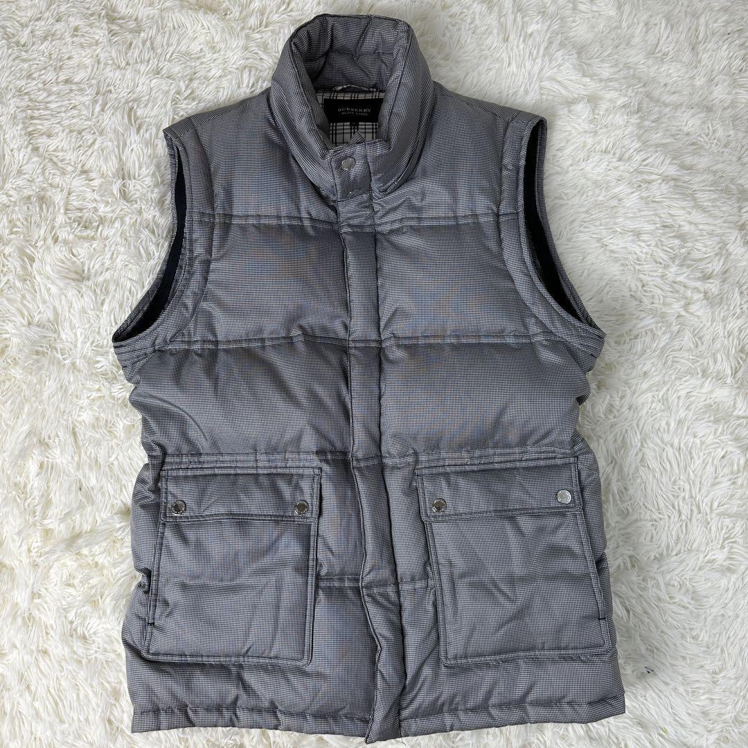 BURBERRY BLACK LABEL - バーバリー Burberry ダウンベスト メンズ