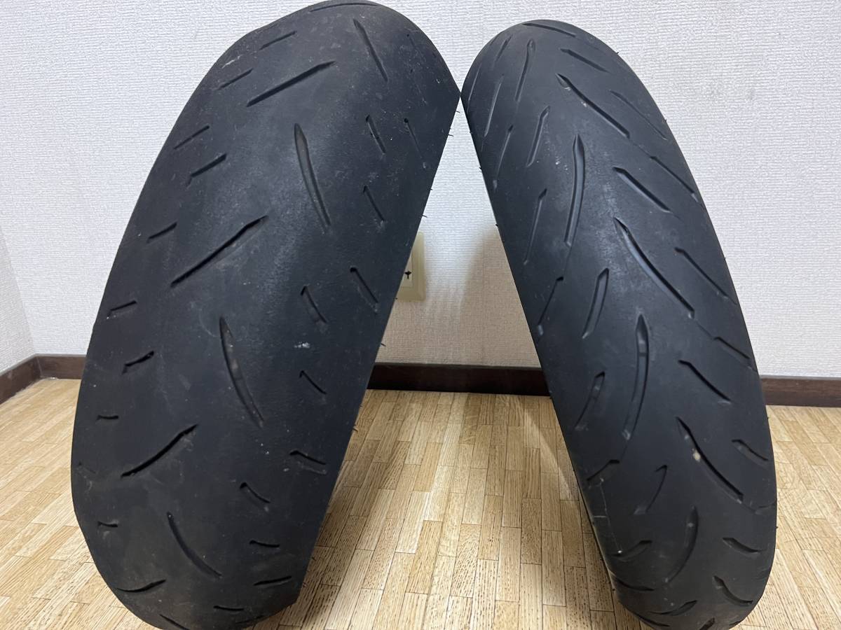 ダンロップ GPR-300 120/70-17 180/55-17 中古