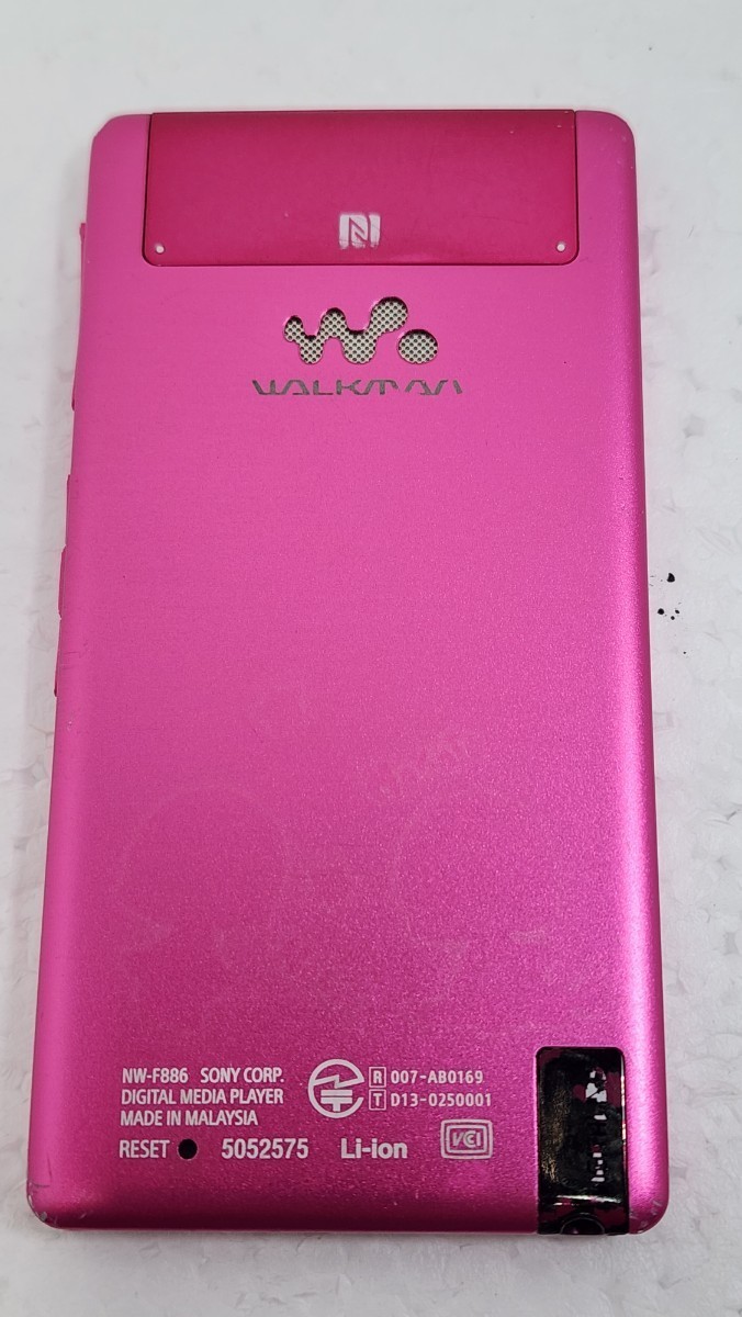 SONY ウォークマン NW-F886 32GB ピンク ハイレゾ タッチパネル