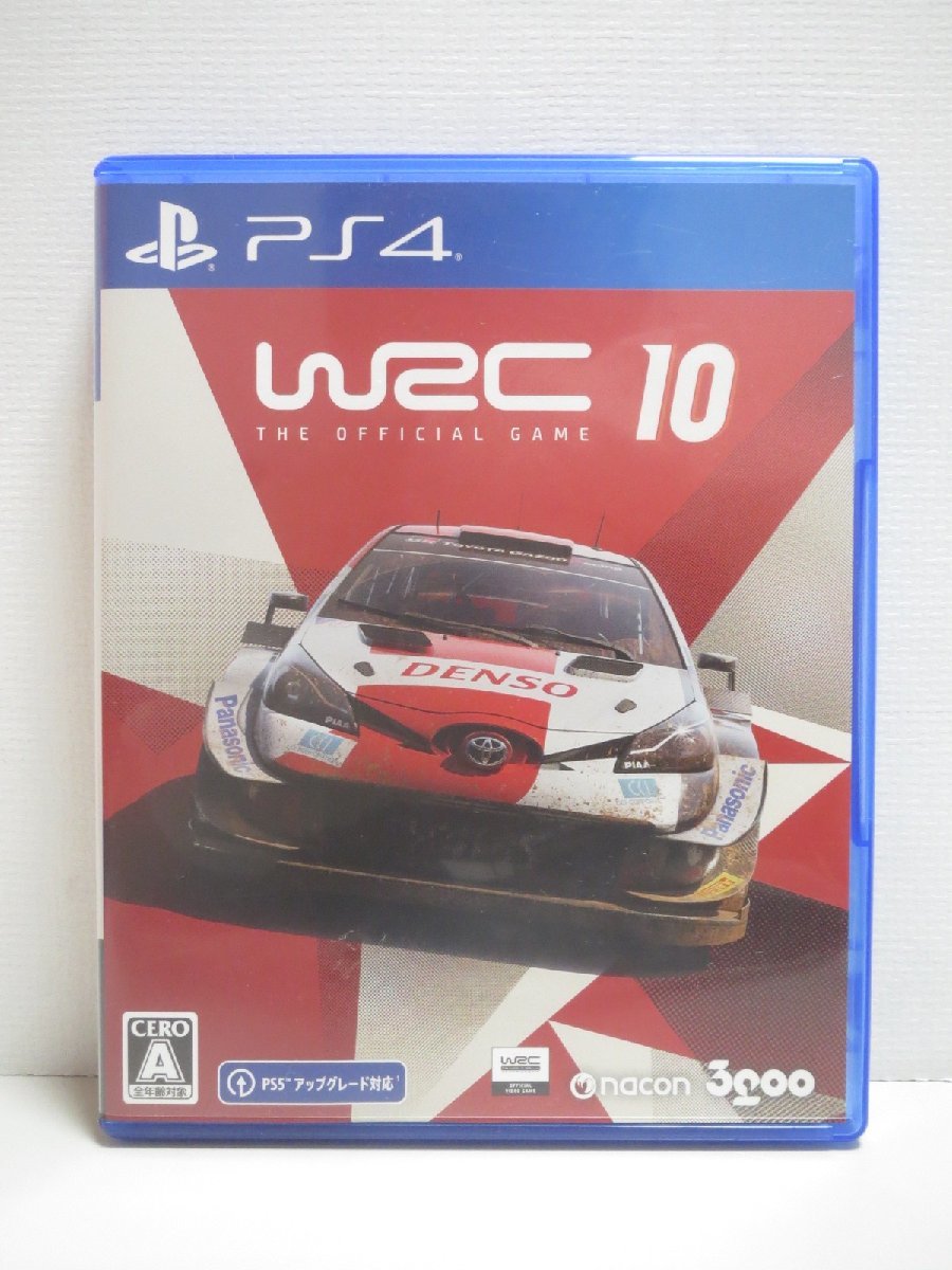 ♪PlayStation 4 ゲーム ソフト『 WRC10 FIA世界ラリー選手権 』PS4♪動作OK 中古品