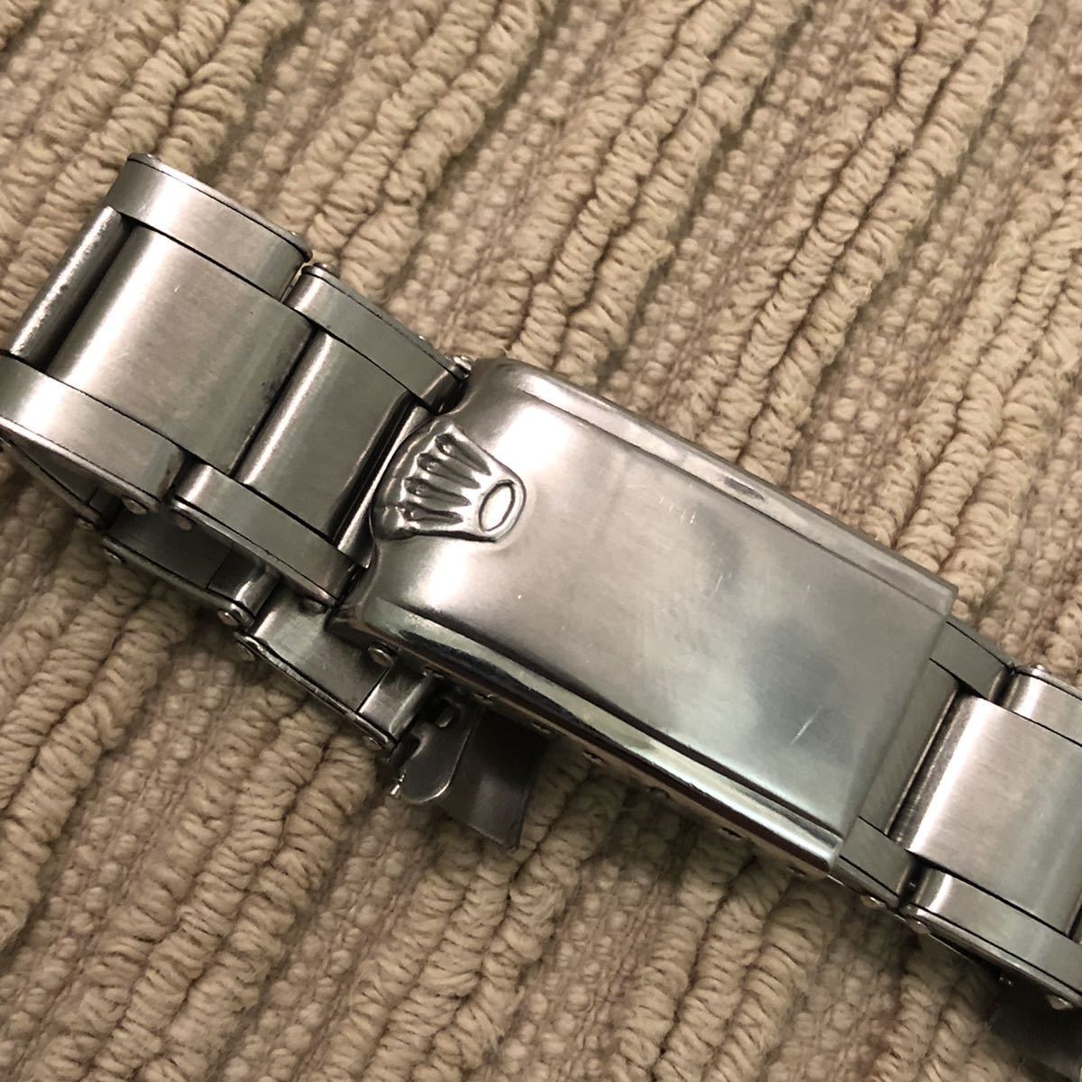 ROLEX ロレックス ビンテージリベットブレス 19mm 7206 デベソ王冠