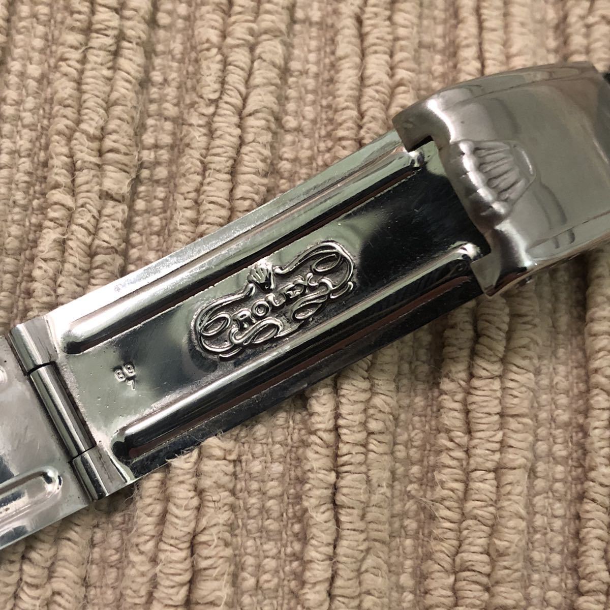 ROLEX ロレックス ビンテージリベットブレス 19mm 7206 デベソ王冠