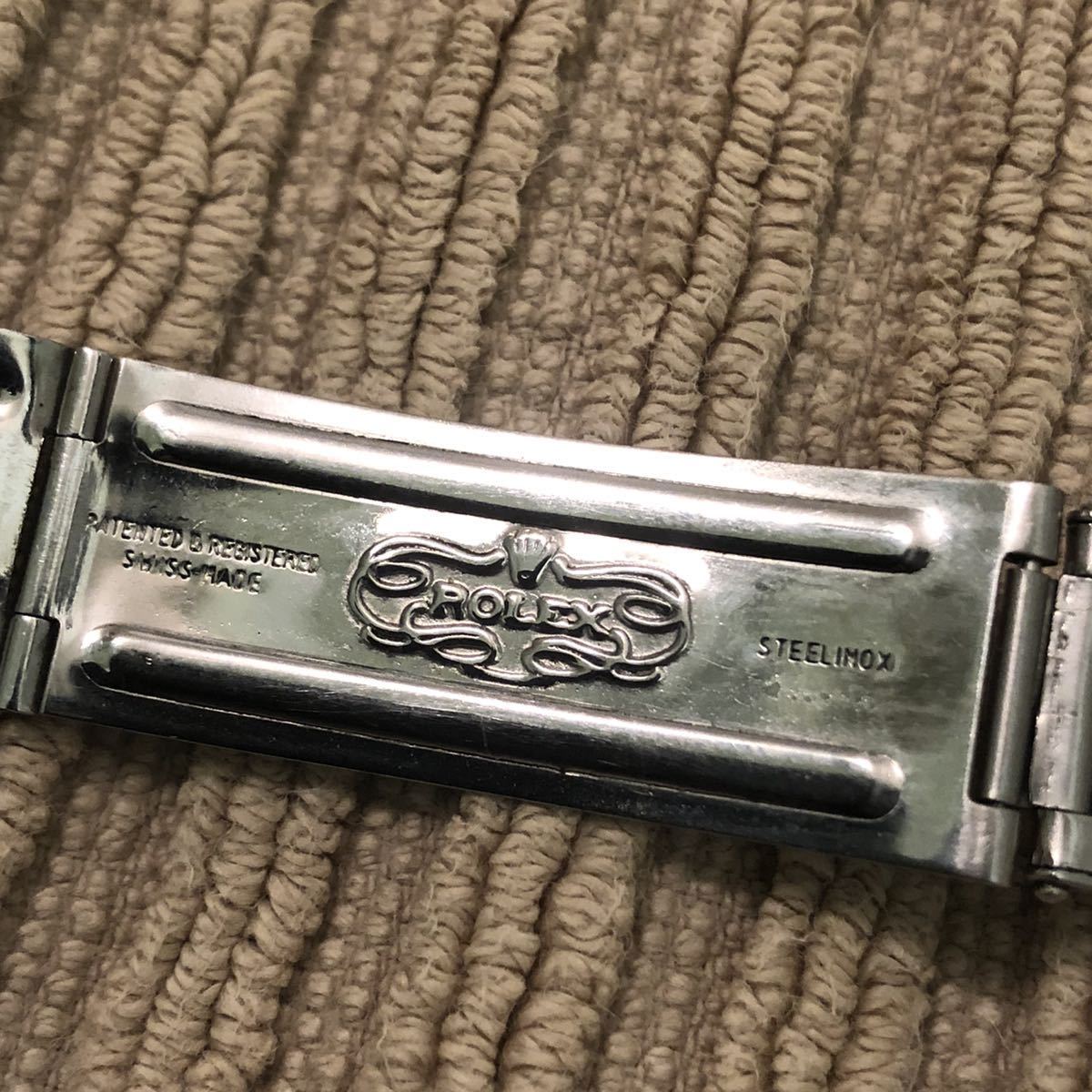 ROLEX ロレックス ビンテージリベットブレス 19mm 7206 デベソ王冠