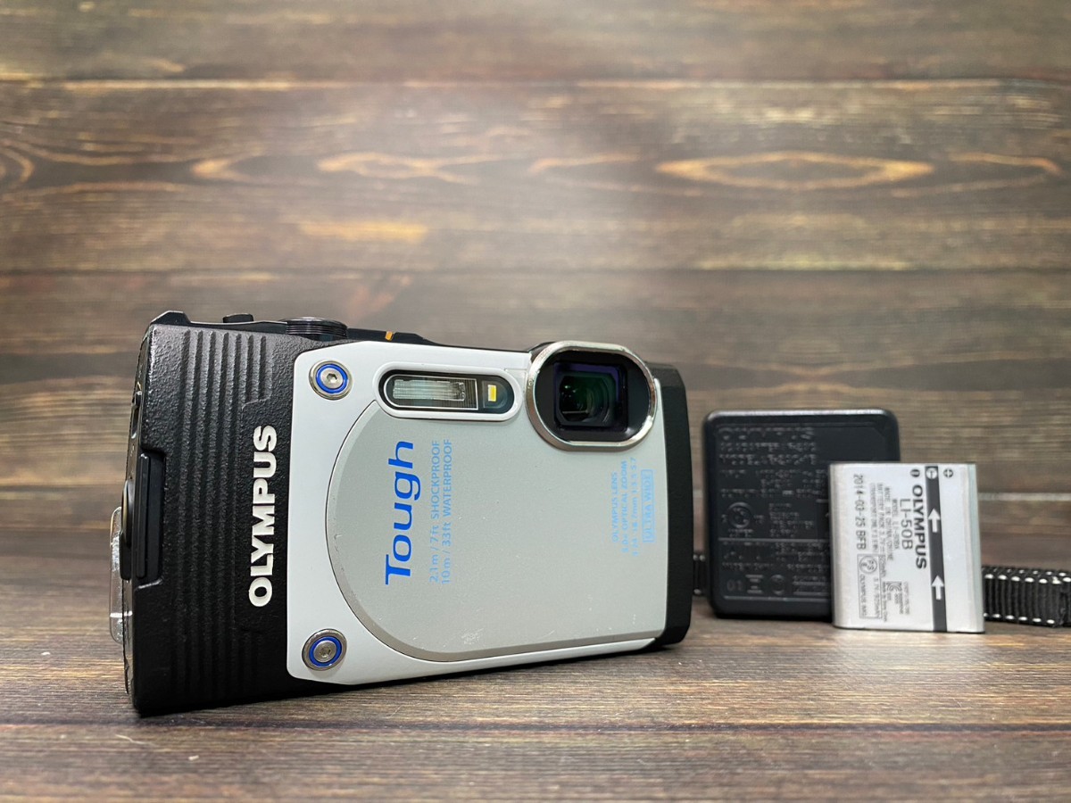ジャンク】OLYMPUS Tough STYLUS TG-850/コンパクトデジタルカメラ