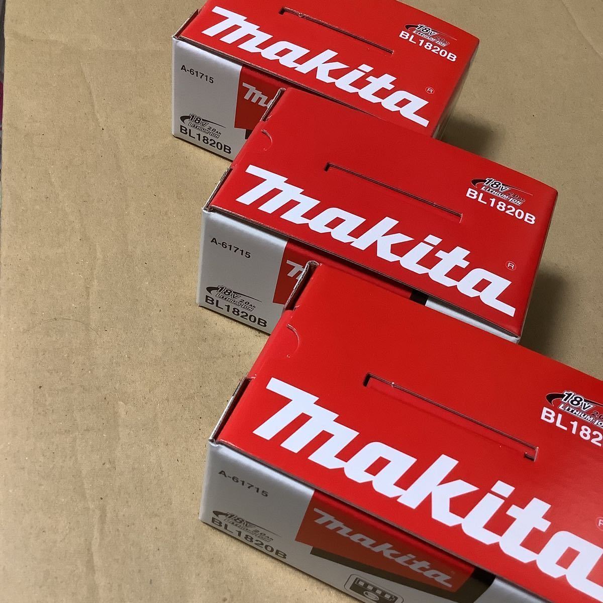 マキタ BL1820B 3個セット makita 18v リチウムイオンバッテリー
