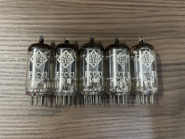 Yahoo!オークション TELEFUNKEN 「真空管+telefunken+ecc83」の落札