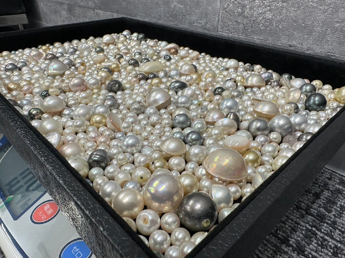 真珠パールのルース 大量まとめて (アコヤ、マベパール、黒蝶 真珠パールのルース 大量まとめて (アコヤ、マベパール、黒蝶
