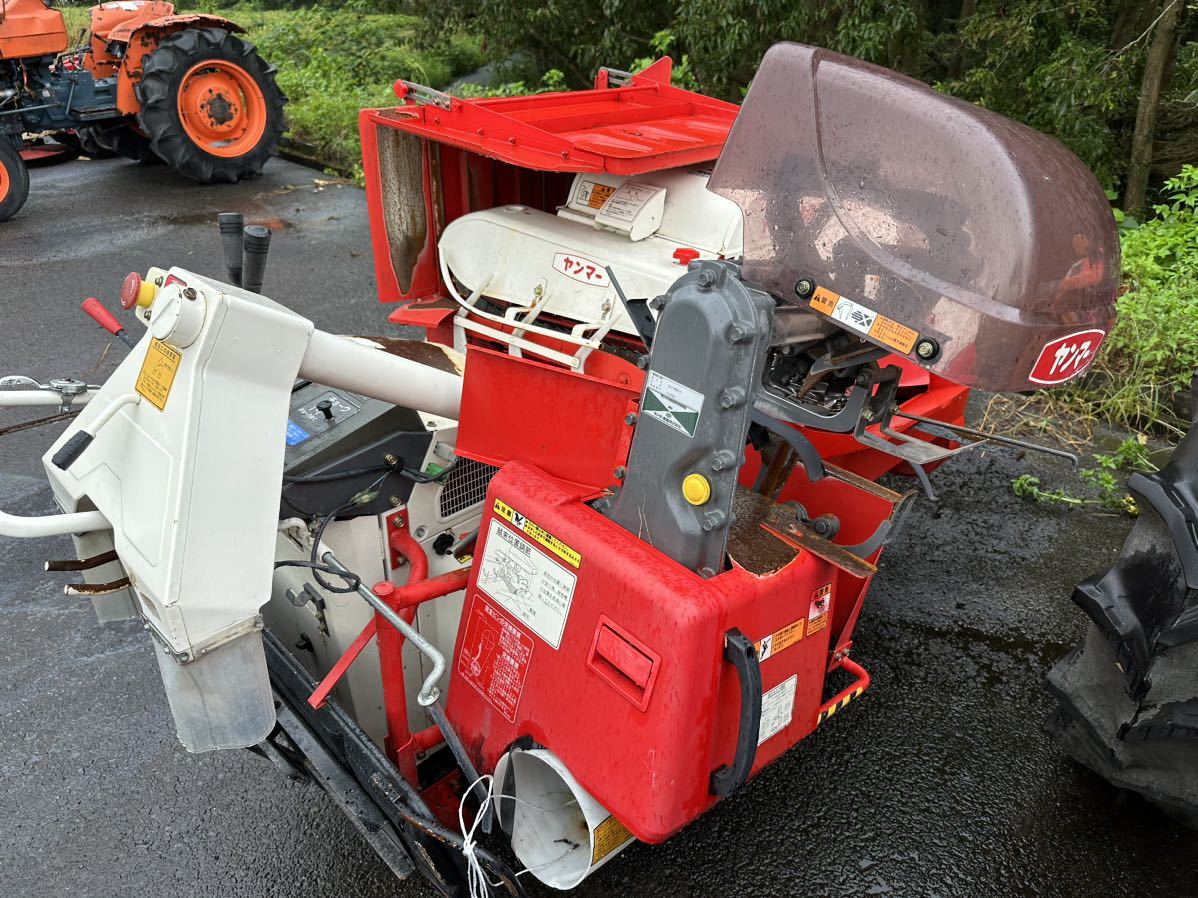 PKG80ヤンマー ハーベスタ 脱穀機 結束機 宮崎発(農業機械)｜売買され
