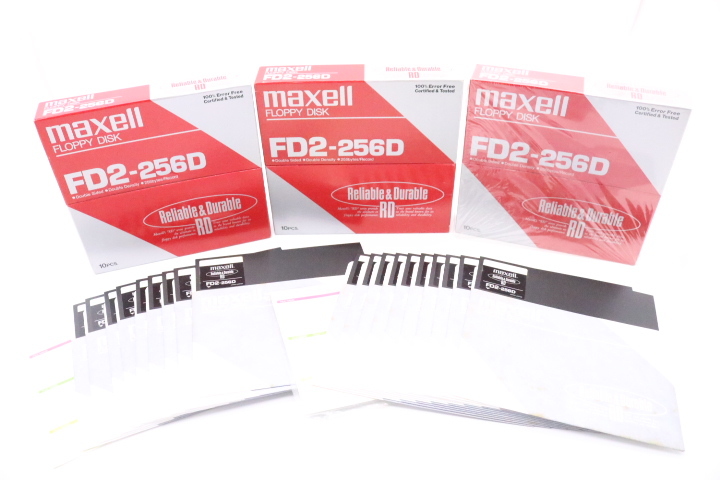 ト石】☆未使用☆ maxell マクセル 8インチ フロッピーディスク FD2 