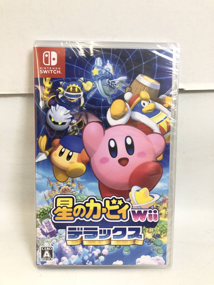 GS230921-05K/ 新品未開封 Nintendo Switchソフト 星のカービィ Wii