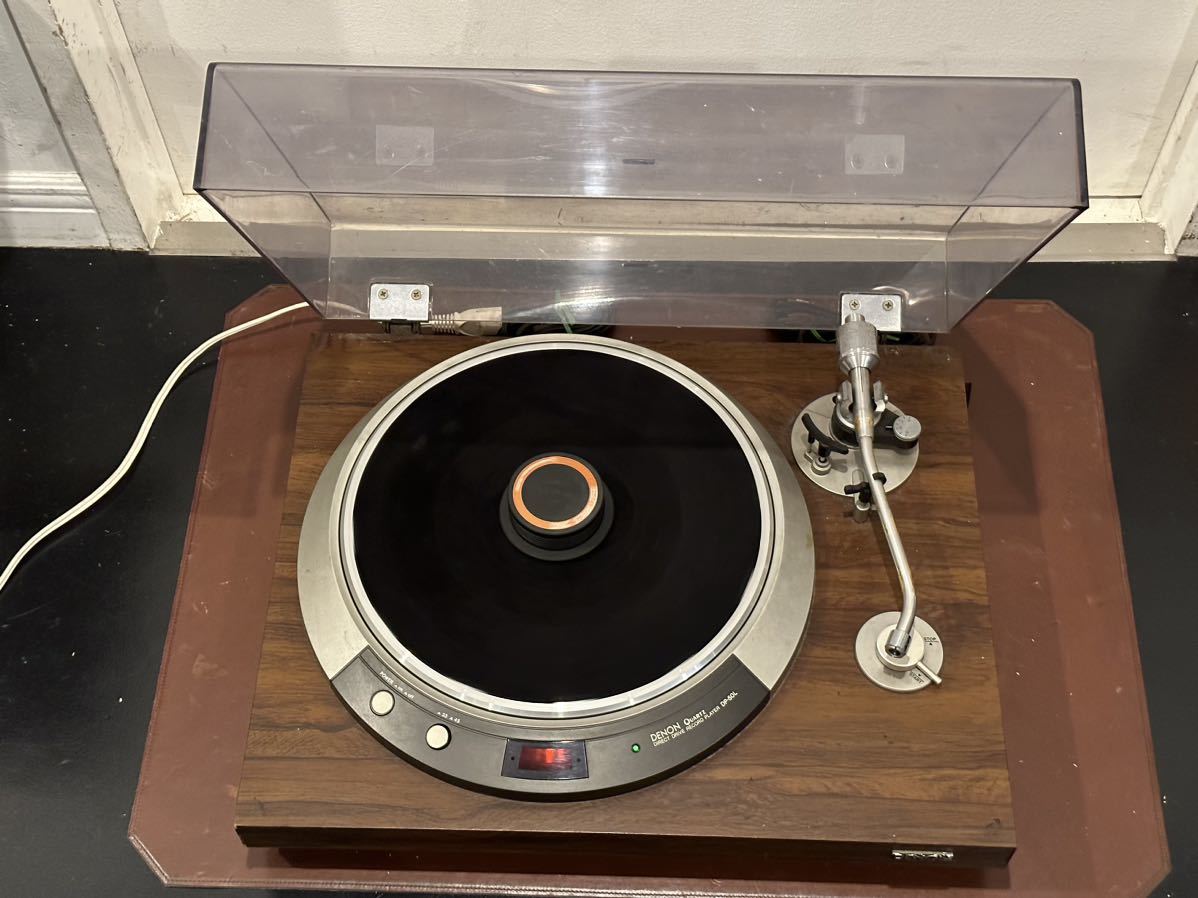 DENON DP-50L audio technica AT-618 スタビライザー付き ターン
