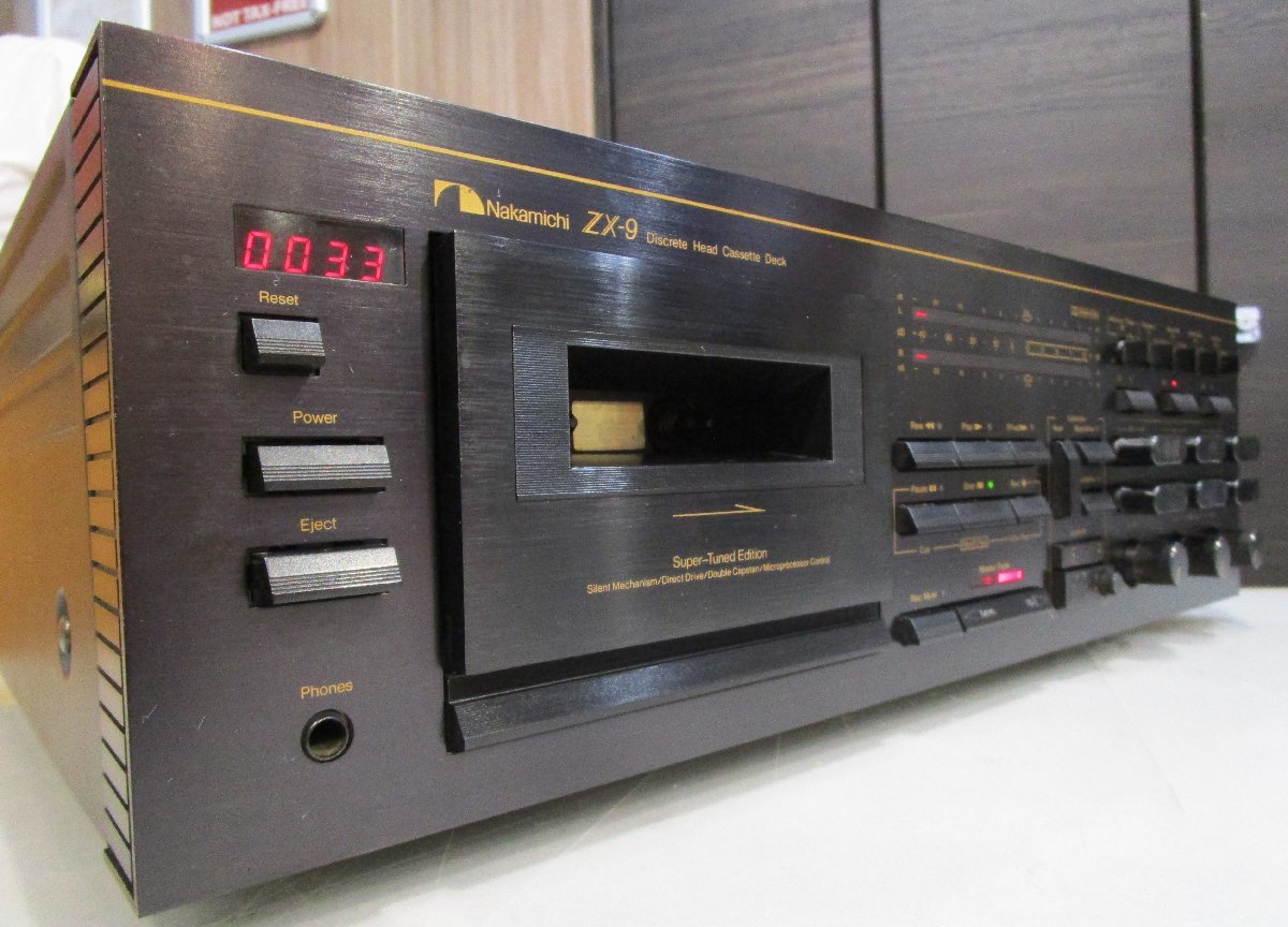 Nakamichi/ナカミチ カセットデッキ ZX-9 完動品〗Nakamichiカセット