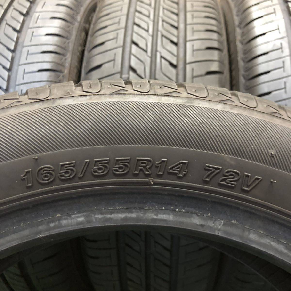 ＜BS＞SEIBERLING　SL201　165/55R14　72V　極上バリ山4本価格　V-223　福岡　★引き取り大歓迎★即決サービス品★早い者勝ち★22年製★ 165&frasl;55R14 SEIBERLING SL201 工場生産 21年 中古タイヤ