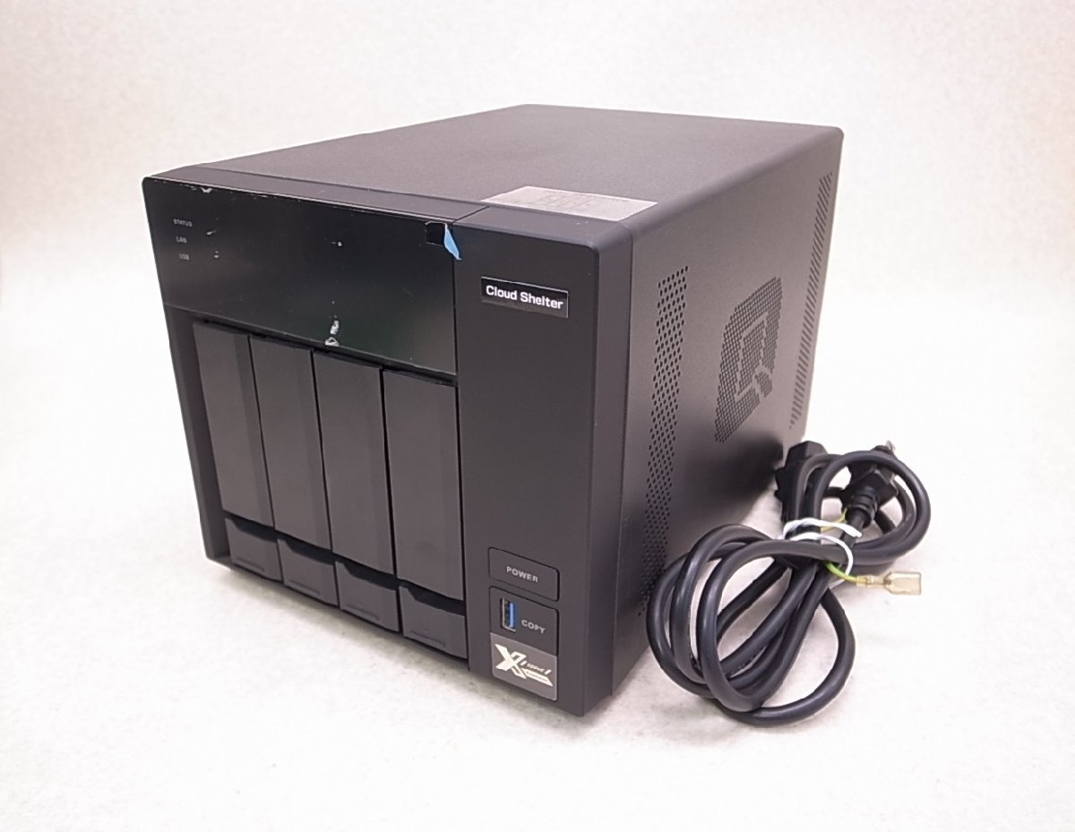 QNAP TS-473 / ALEXON Cloud Shelter 420 / HDD 1TB×4基 / NAS 動作確認済み【当日引取可/大阪発】0921-1620