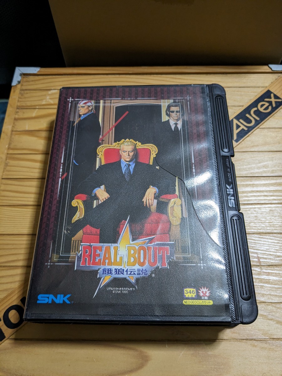 SNK NEOGEO ROM リアルバウト餓狼伝説 中古 難アリ ネオジオ ロム SNK