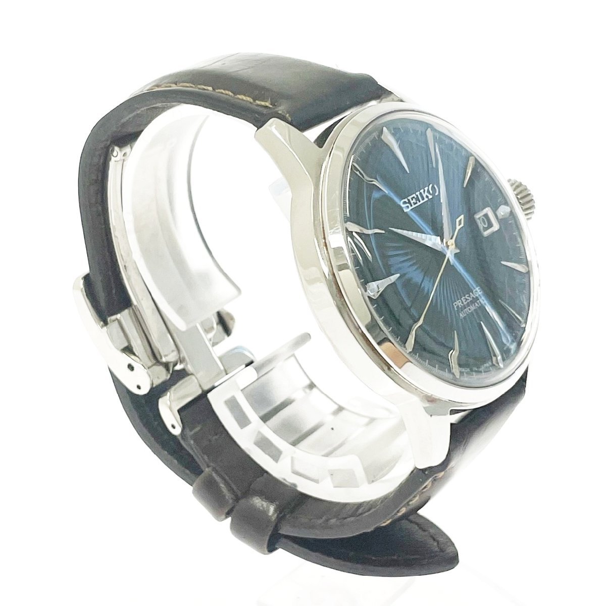 1円スタート】SEIKO セイコー 4R35-01T0 PRESAGE プレサージュ 裏スケ 