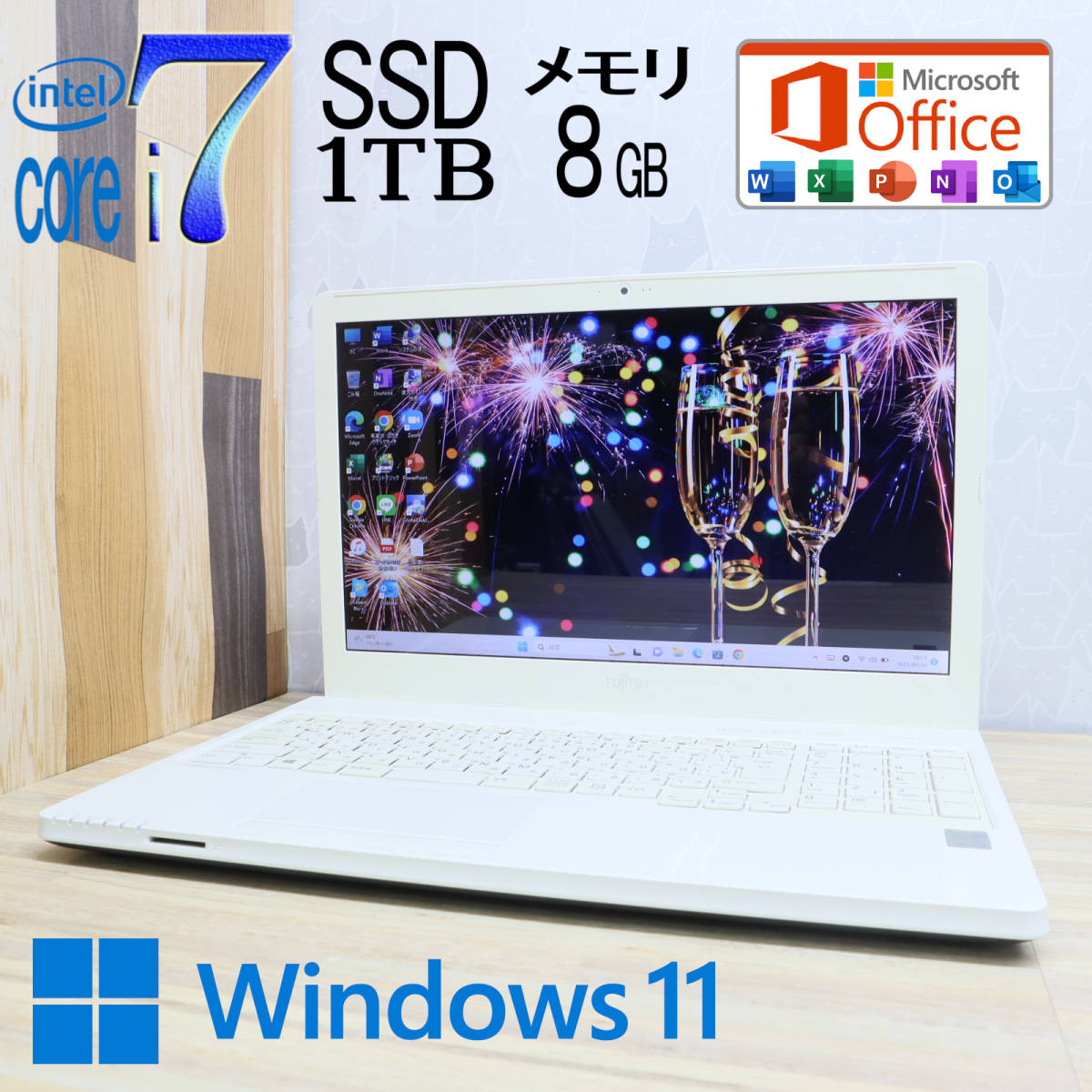 なんと！新品SSD1TB メモリ8GB☆超美品 最上級4コアi7！☆T551 Core i7