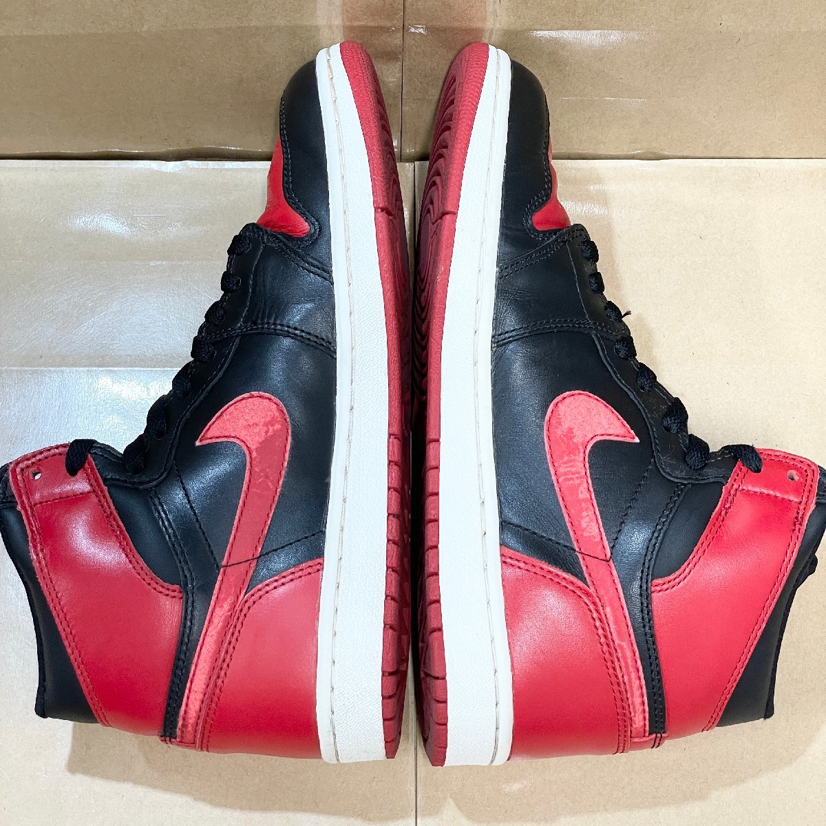 27cm AIR JORDAN 1 AJ1 RETRO 2001 BRED 136066-061 エアジョーダン1 