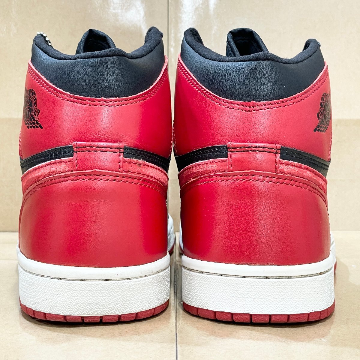 27cm AIR JORDAN 1 AJ1 RETRO 2001 BRED 136066-061 エア 27cm AIR JORDAN 1 AJ1 RETRO 2001 BRED 136066-061 エア