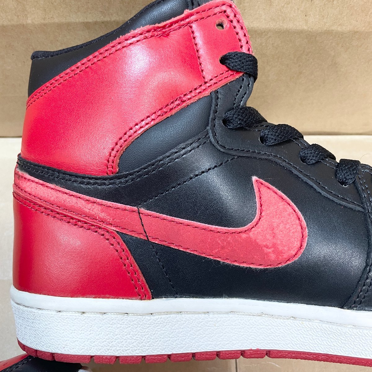 27cm AIR JORDAN 1 AJ1 RETRO 2001 BRED 136066-061 エアジョーダン1 