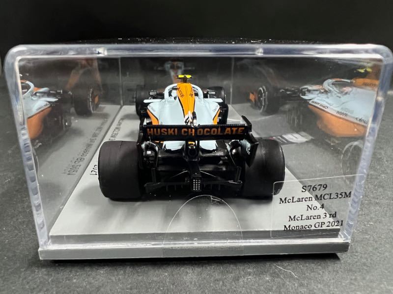 1⁄43 McLaren MCL35M 0 Spark マクラーレン スパーク #4 F1 Monaco 3rd