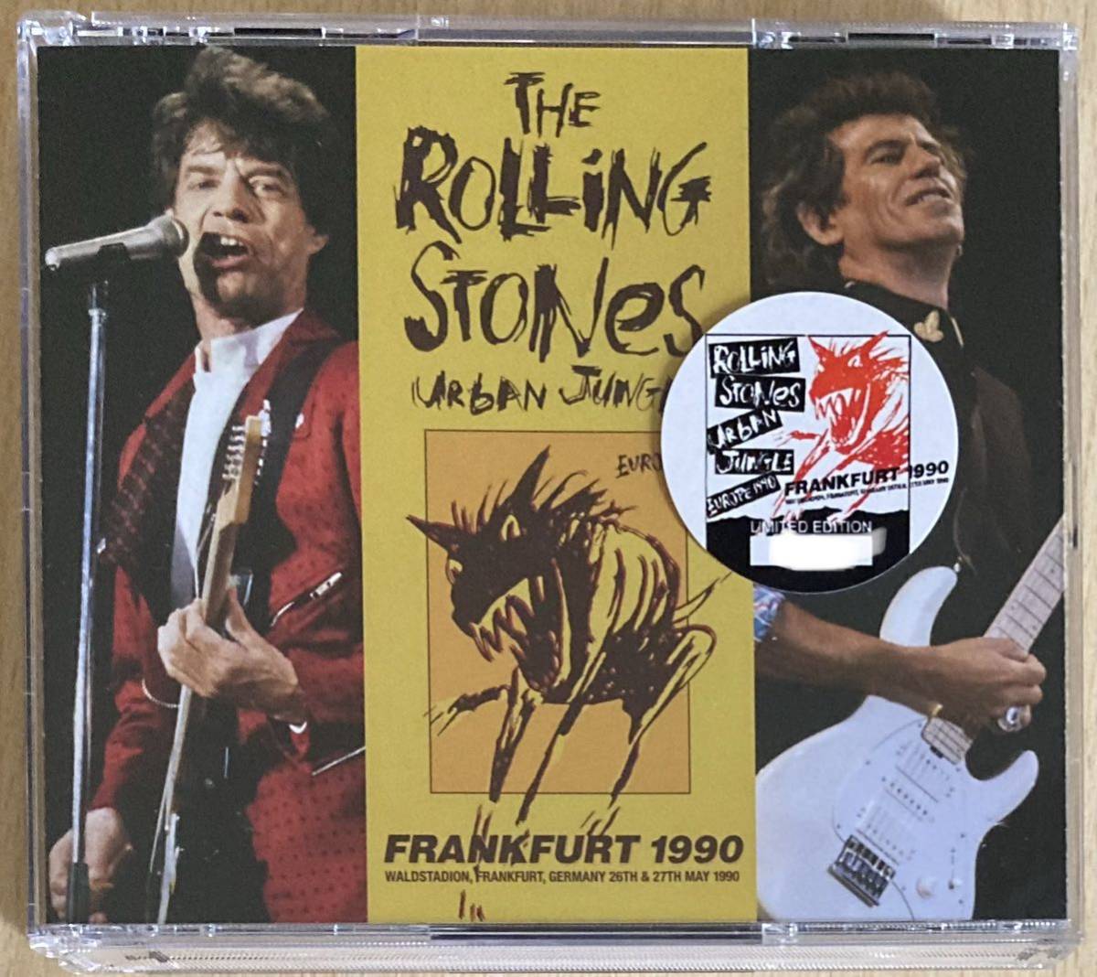 Stones Rolling The 'WELCOME TO IORR THE ROLLING STONES - FRANKFURT