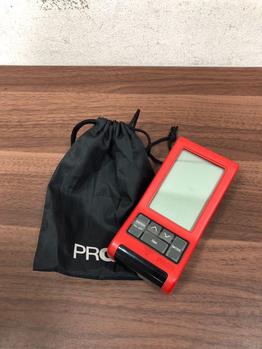 △PRGR プロギア スピード測定器 RED EYE Pocket HS-110 ゴルフ 記名