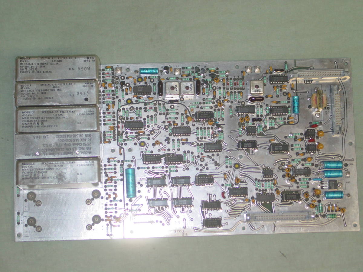 RACAL ６７９０GM用　IF/AFユニット（A4）基板　動作確認済み　新品の機器から取り外したユニットです。