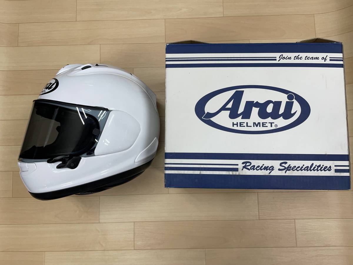 ヘルメット アライ Arai RX-7X グラスホワイト 59〜60 Lサイズ(Lサイズ 