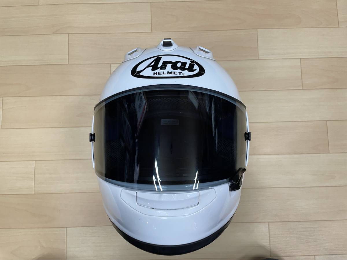 ヘルメット アライ Arai RX-7X グラスホワイト 59〜60 Lサイズ(Lサイズ 