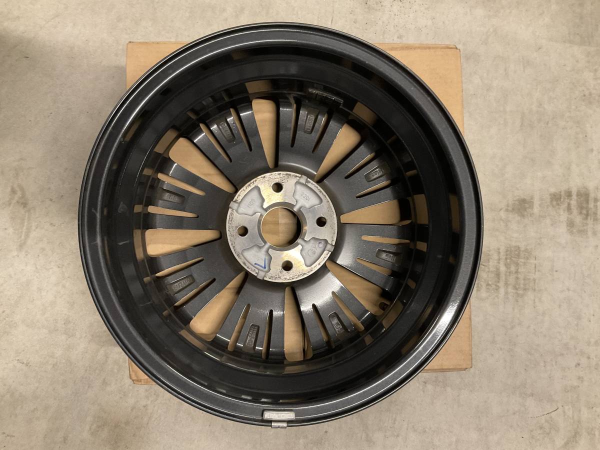 【美品:送料無料】14インチホイール　4.5J ＋45 PCD100 4本セット 美品 中古 純正 MK53S スペーシア ホイール1本 15×4.5J 4穴 PCD 100 +