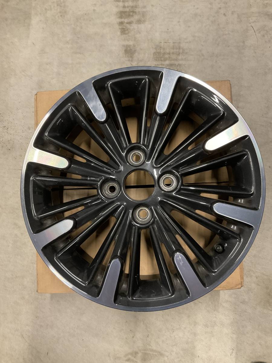 【美品:送料無料】14インチホイール　4.5J ＋45 PCD100 4本セット 美品 中古 純正 MK53S スペーシア ホイール1本 15×4.5J 4穴 PCD 100 +