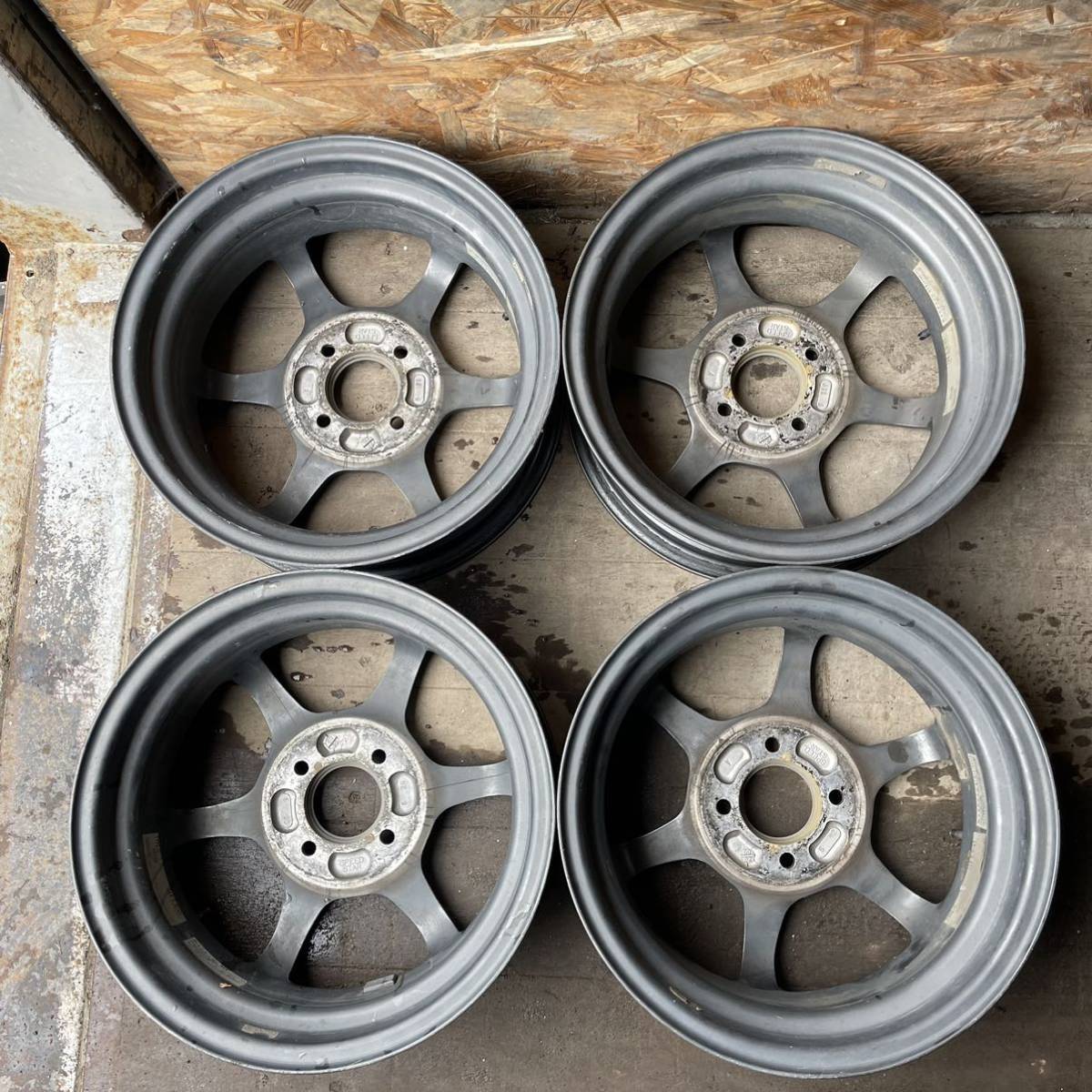 絶版 レア 希少 軽量 SSR TYPE-C 14インチ 5.0j 4/100 +45 SPEED