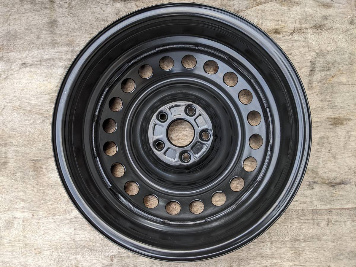 良品 トヨタ 60プリウス 純正 スチールホイール 17インチ 6.5J+40 