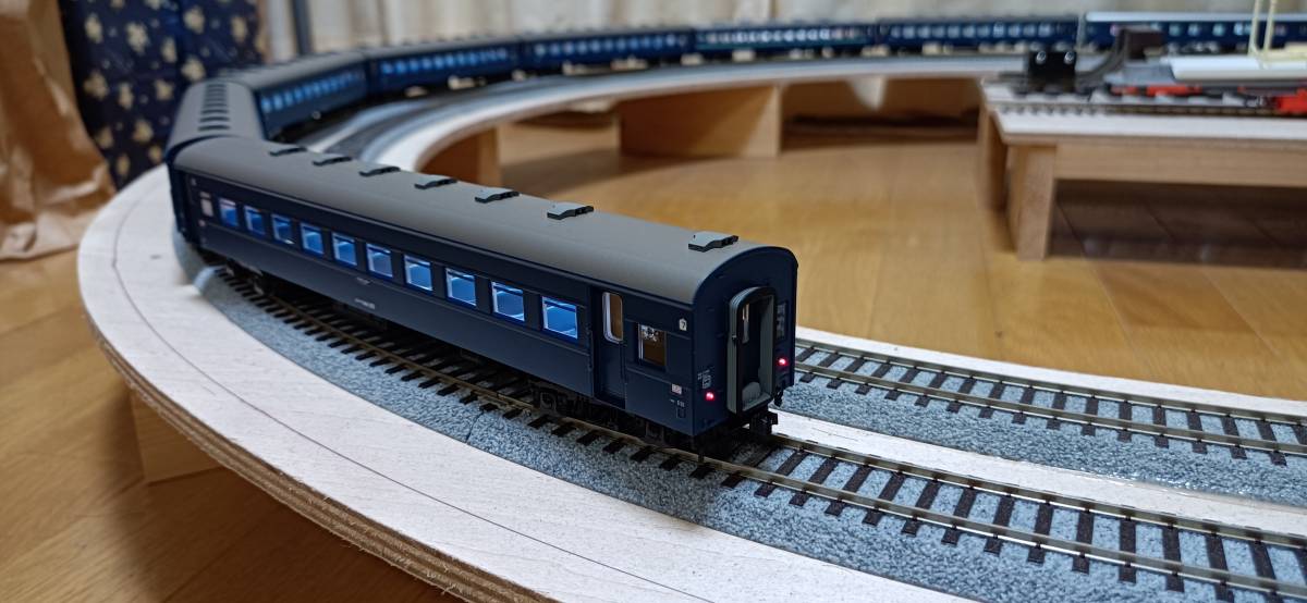 天賞堂 急行ニセコ旧型客車7両＋スユ13＋オユ10(TOMIX) 計9両セット