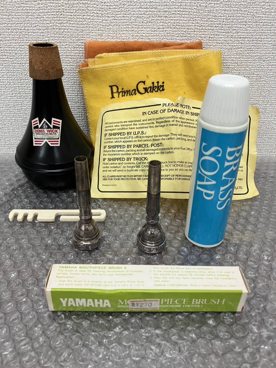 GETZEN/ゲッツェン/300Series/シリーズ/トランペット/管楽器/ハードケース付き/マウスピース付属/0921f4