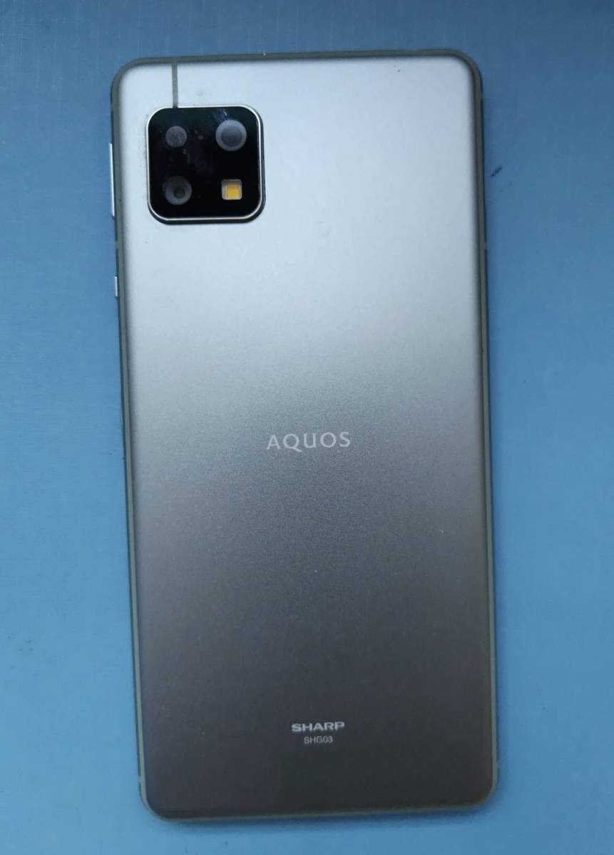 SHARP シャープ AQUOS SHG03 sense5G 64GB ブラック Android スマホ