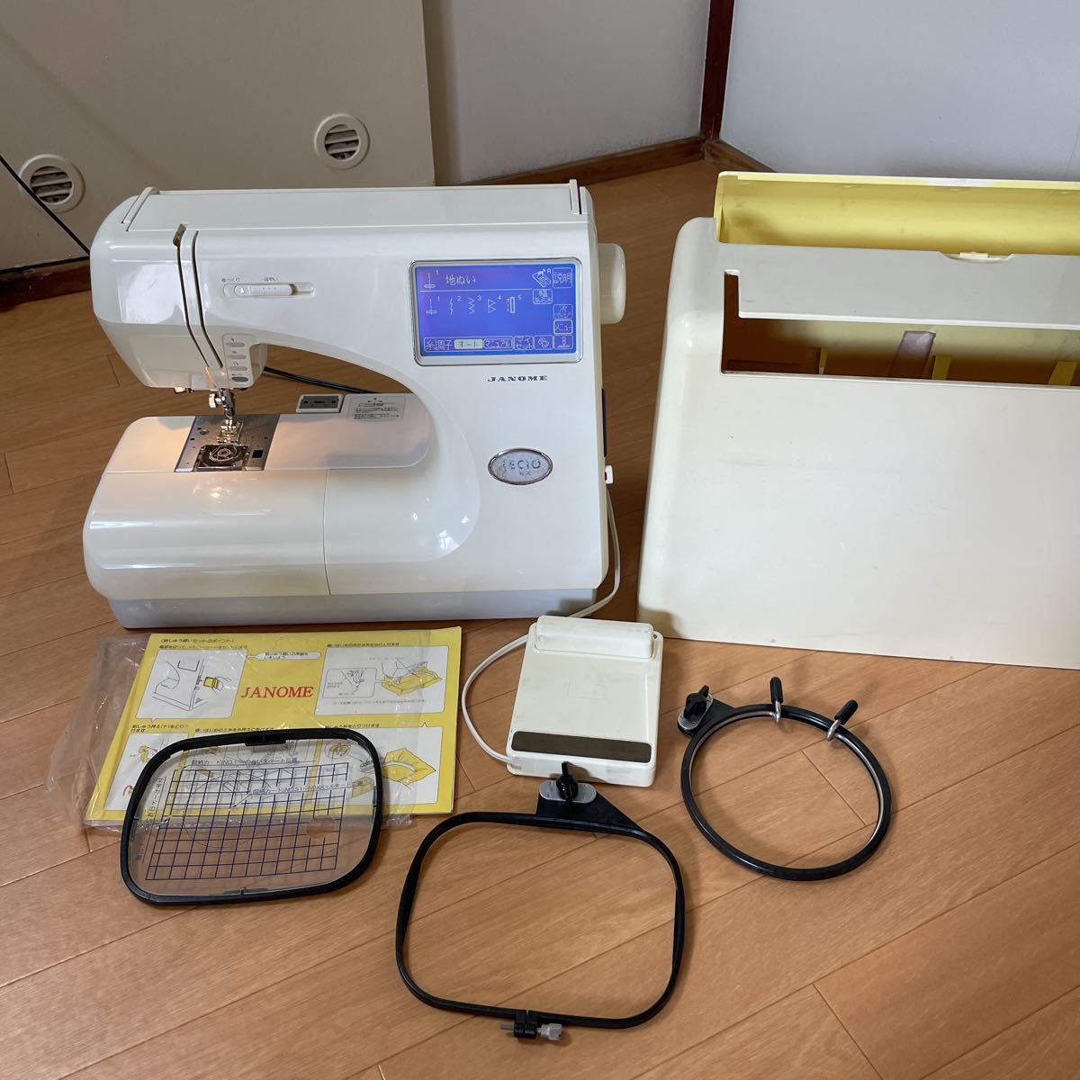 JANOME 9000 ミシン 0 JANOME ジャノメ And ジャンク品JANOME video