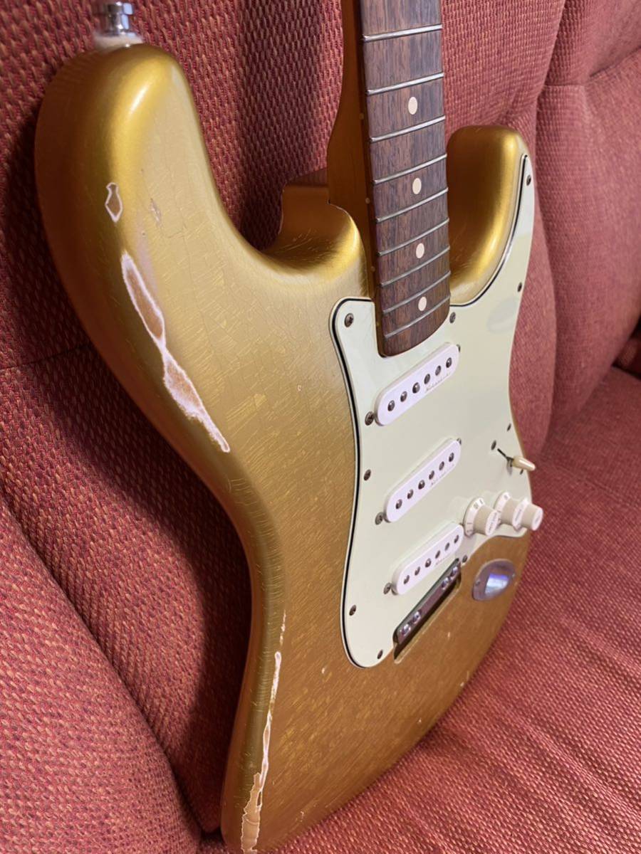 MJTボディ】 VTS 超軽量！ストラトキャスター ヴィンテージ仕上げ超  