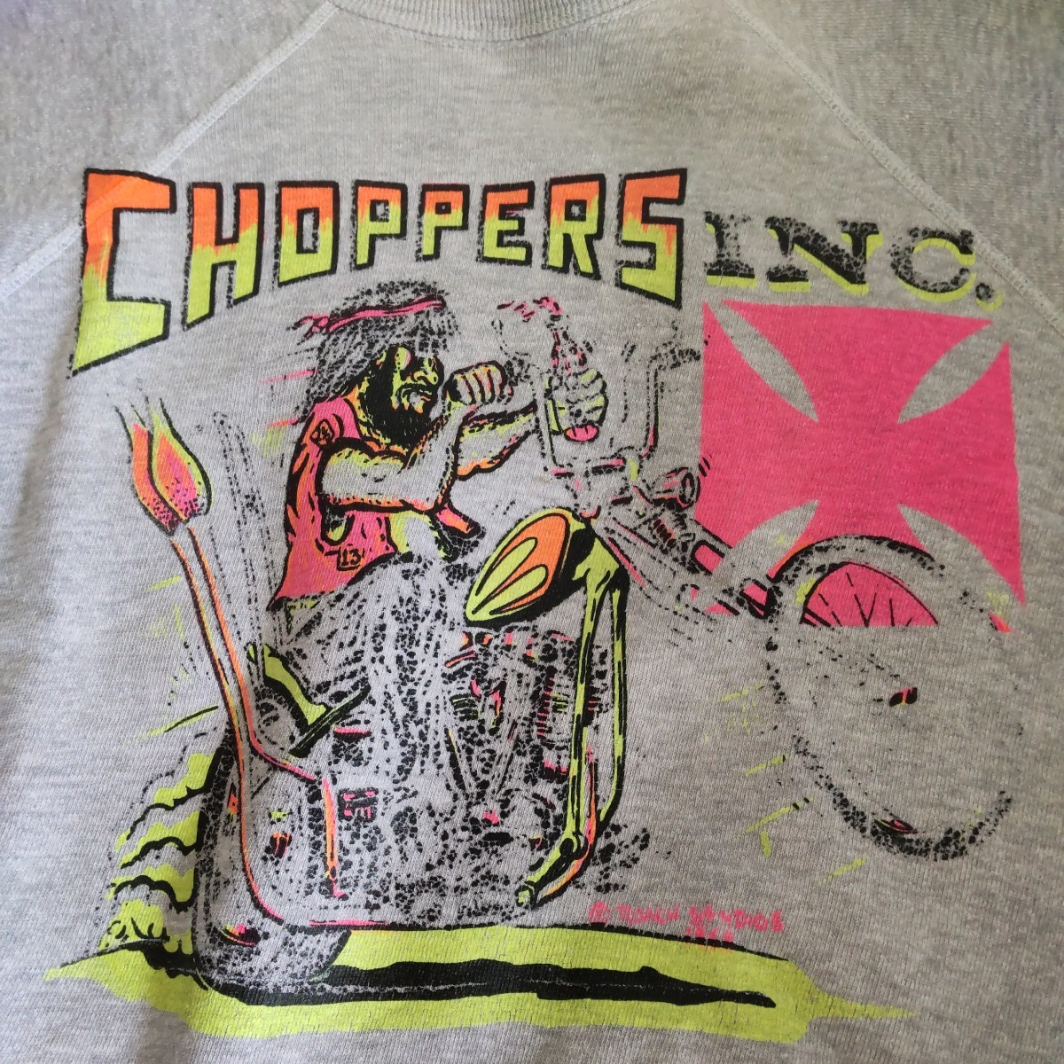 60s SPRUCE スウェット オートミール ラグランスリーブ ヴィンテージ 
