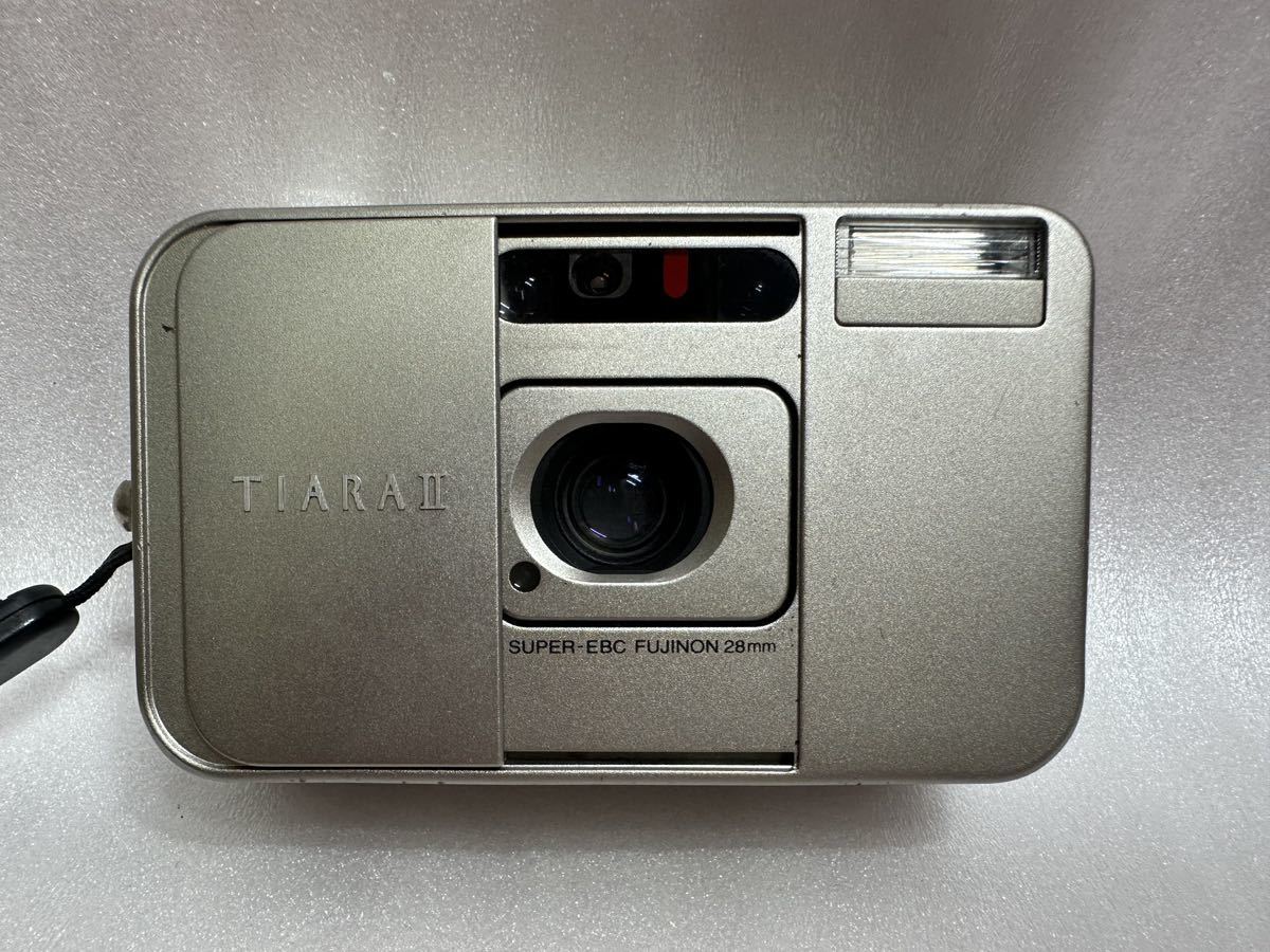 FUJIFILM／富士フィルム】 TIARA ⅱ ZOOM シルバー コンパクト