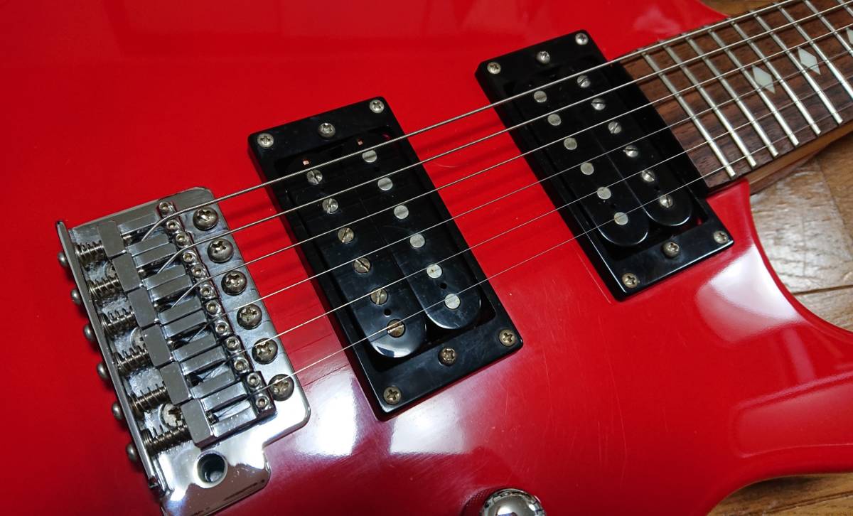 B.C.Rich ストラトタイプ レッド BCリッチ ディンキータイプ エレキ 