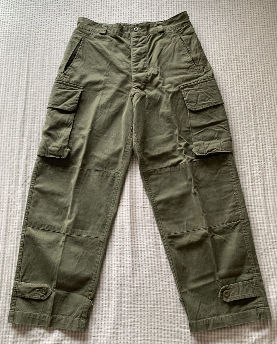 フランス軍M47後期ミリタリーカーゴパンツ13｜アメリカ軍M51M65 MEDIUM 
