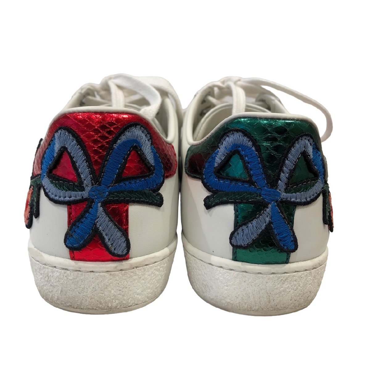 GUCCI グッチ エンブロイダリー シェリーライン 花柄 フローラル 刺繍 