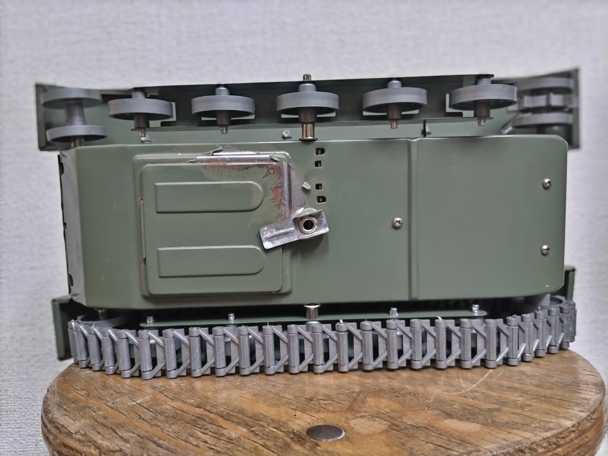 マスダヤ ブリキ 日本製 RADICON TANK ラジコンタンク 当時物 戦車