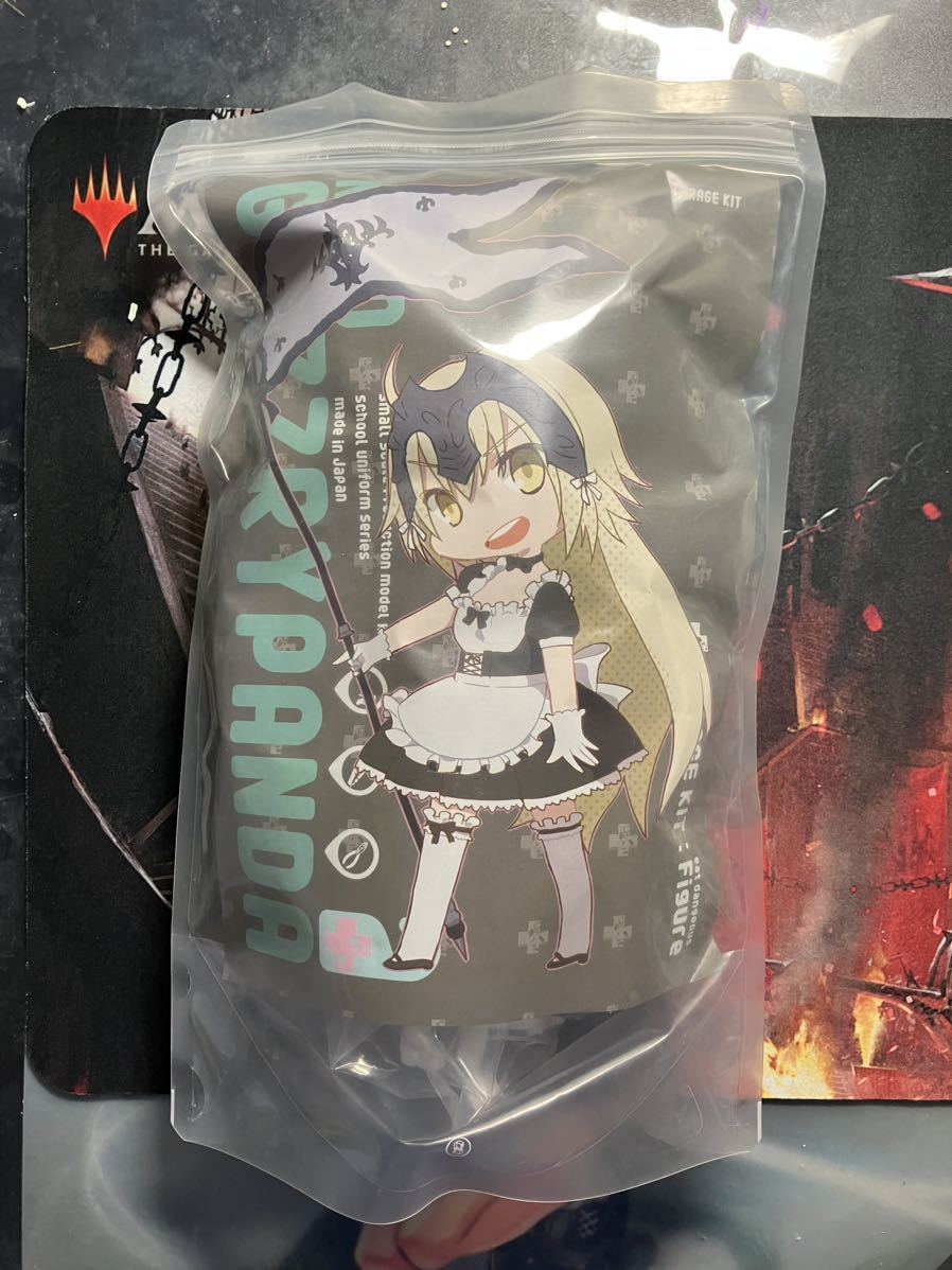 グリズリーパンダ ジャンヌオルタ メイド 旗付き ガレージキット FGO 